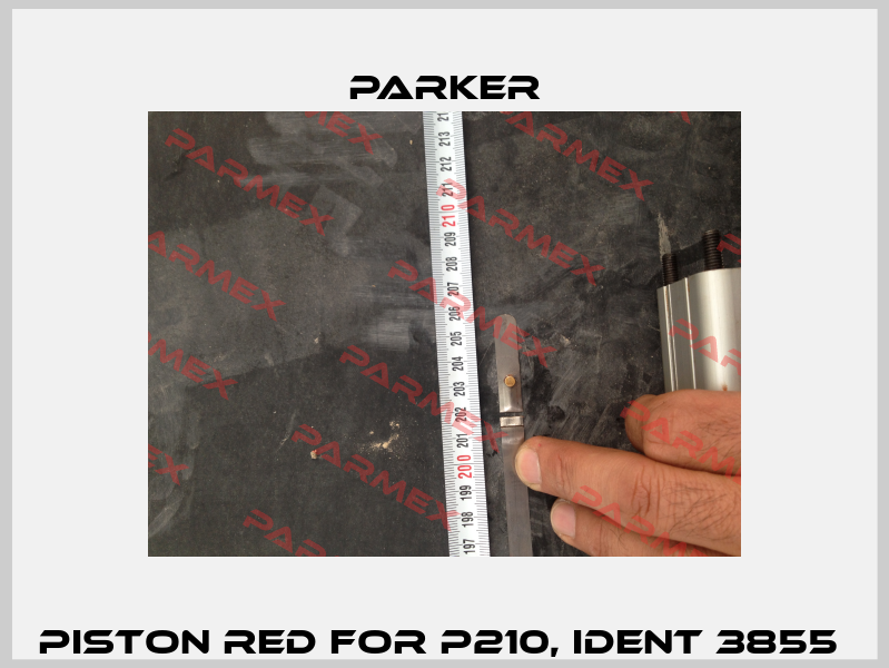 Piston red for P210, ident 3855  Parker