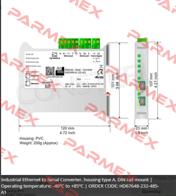 HD67648-A1-232-485 ADFweb