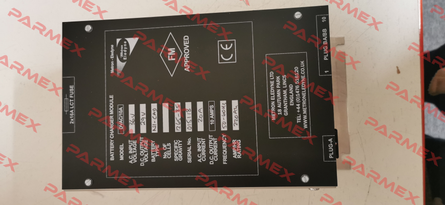 DVAC/10A (E-30374-SU-7) Metron Eledyne Ltd
