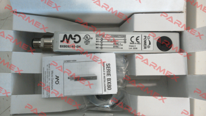 BX80S/40-0H Micro Detectors / Diell