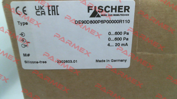 DE90D800P6P00000R112 Fischer Mess Regeltechnik