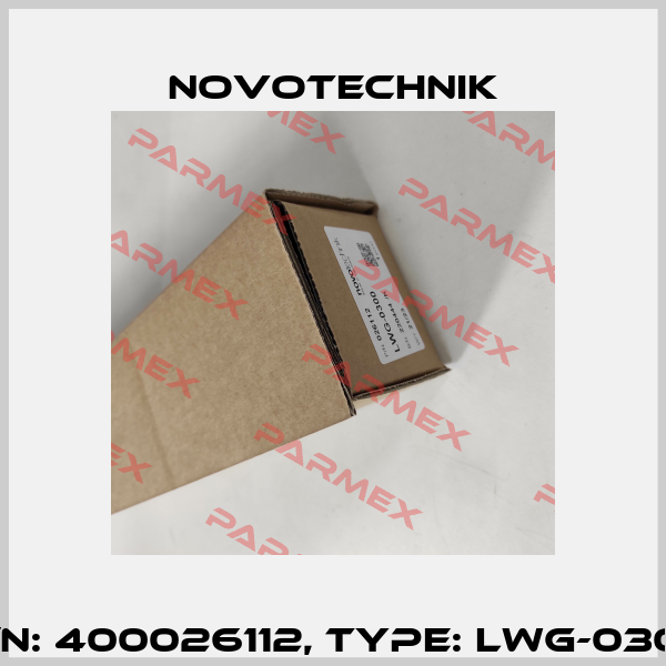 P/N: 400026112, Type: LWG-0300 Novotechnik