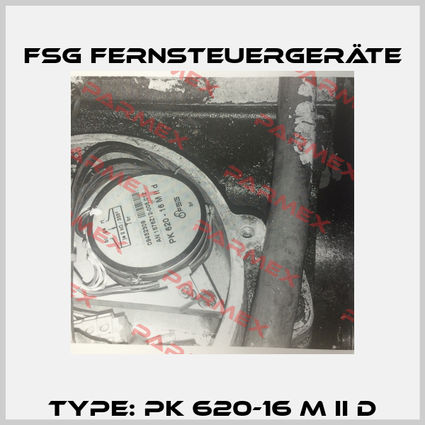 Type: PK 620-16 M II d FSG Fernsteuergeräte