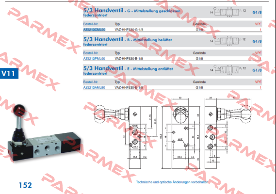 5213C ML90 AZ Pneumatica