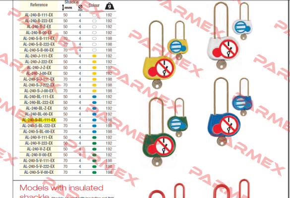 AL-240-S-BL-111-EX Catu