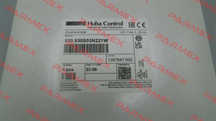 520.930S03N221W Huba Control