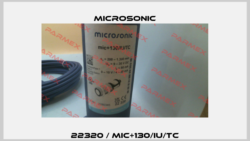 22320 / MIC+130/IU/TC Microsonic
