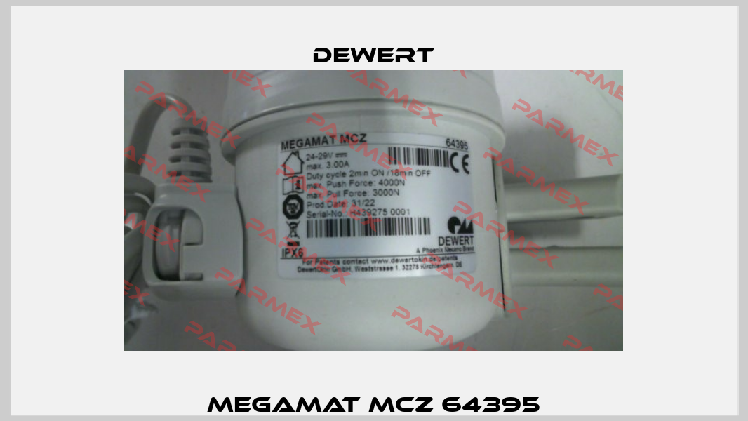 Megamat MCZ 64395 DEWERT