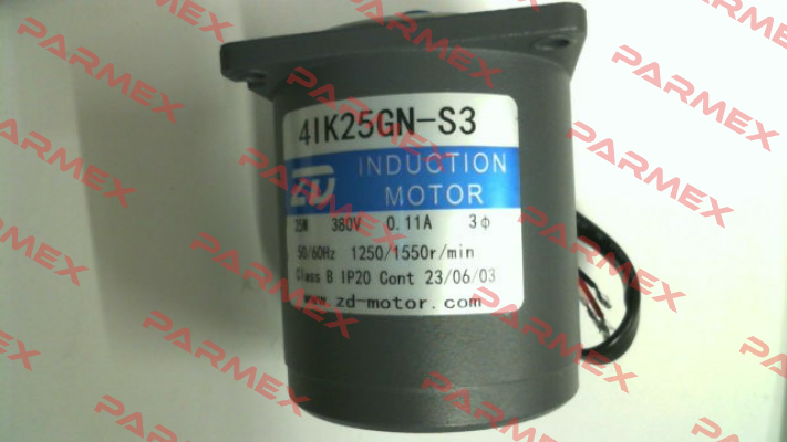 4IK25GN 0,25kW B5 ZD-Motors