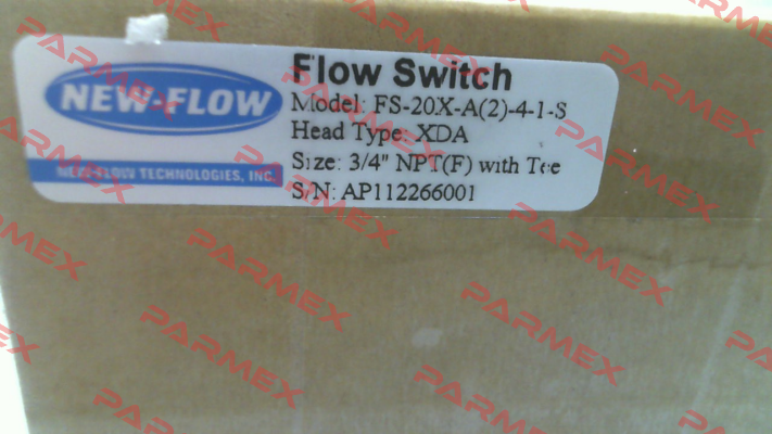 FS-20X-A-2-4-4-1-S New-Flow