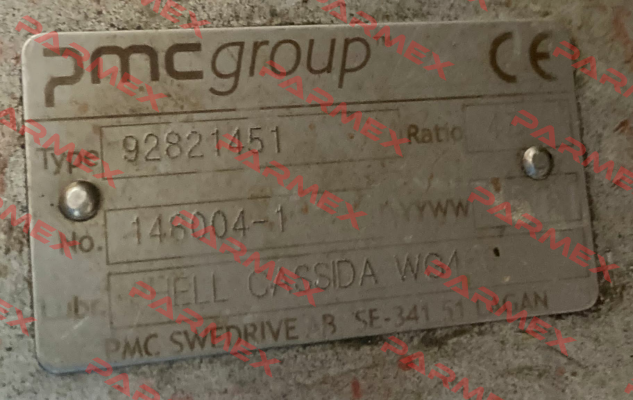 92821451 No:148004-1 PMC GROUP