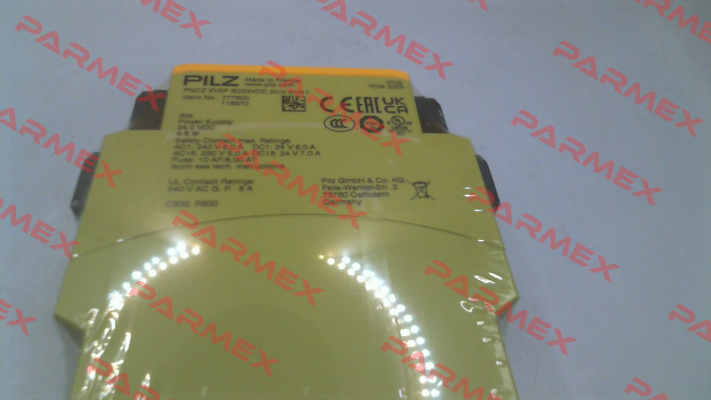 p/n: 777500, Type: PNOZ XV2P 30/24VDC 2n/o 2n/o t Pilz