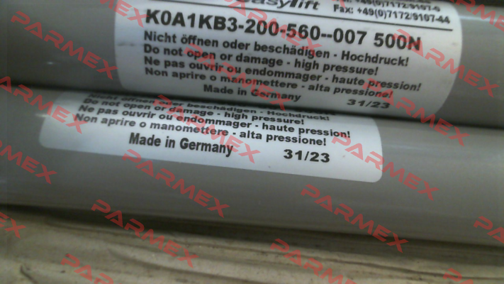 KOA1KB3-200-560-007 500N Bansbach