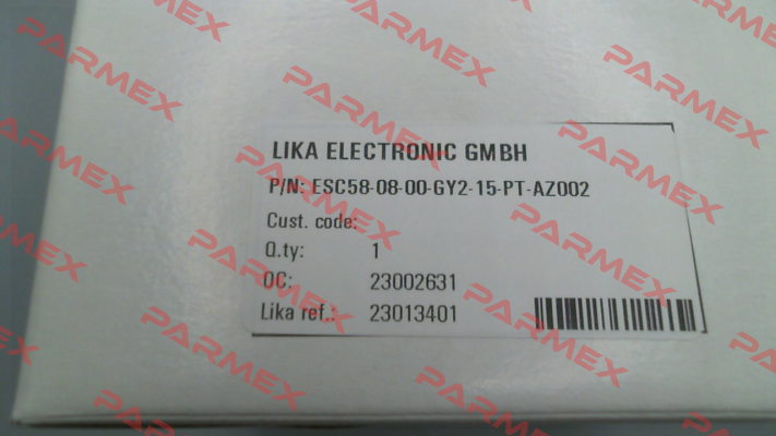 ESC58-08-00-GY2-15-PT-AZ002 Lika