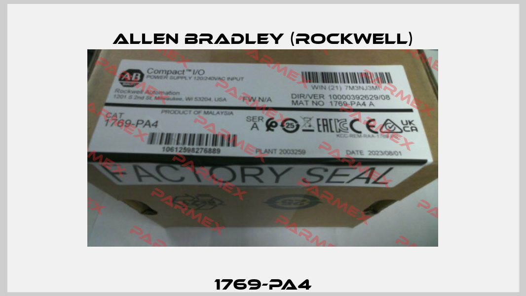 1769-PA4 Allen Bradley (Rockwell)