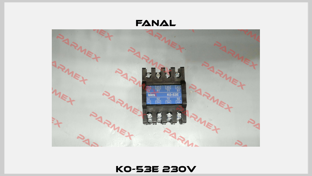 K0-53E 230V Fanal