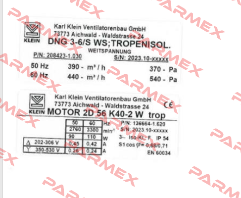 2D 56 K40-2 W/S Karl Klein